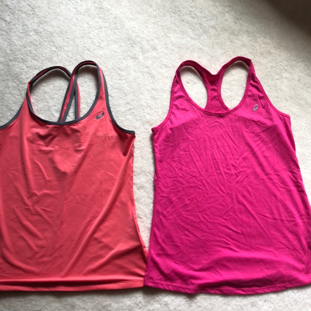 Never worn ASICS work out Tanks (2 tanks)